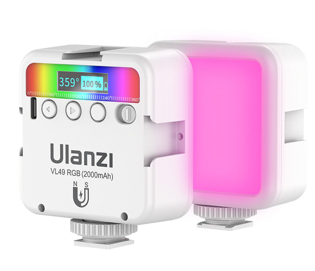 Ulanzi VL49 - RGB, WB (2500K - 9000K) - 1332389 - zdjęcie